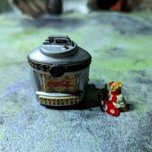 COCA-COLA JUKE BOX-BOYDS BEARS COKE TREASURE BOX #919987 COCA COLA EXCLUSIVE